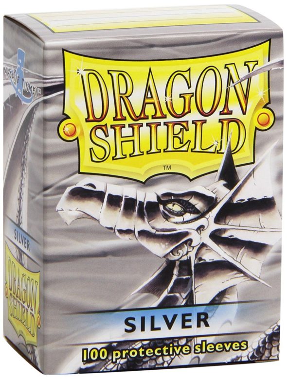 Sleeves Dragon Shield (100) - Silver