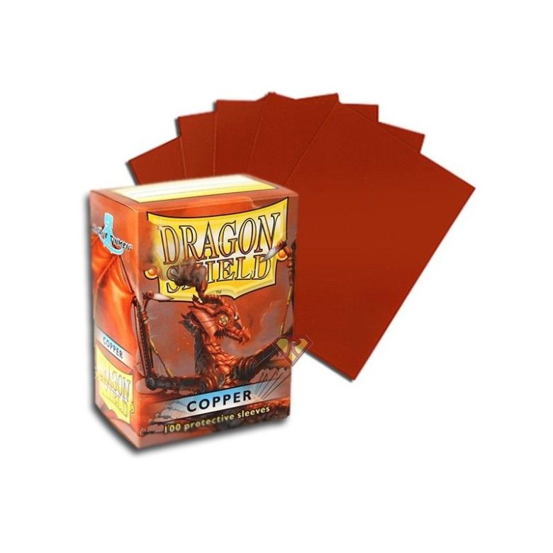 Sleeves Dragon Shield (100) - Copper
