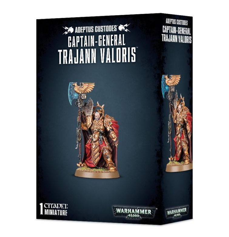 Adeptus Custodes Captain-General Trajann Valoris