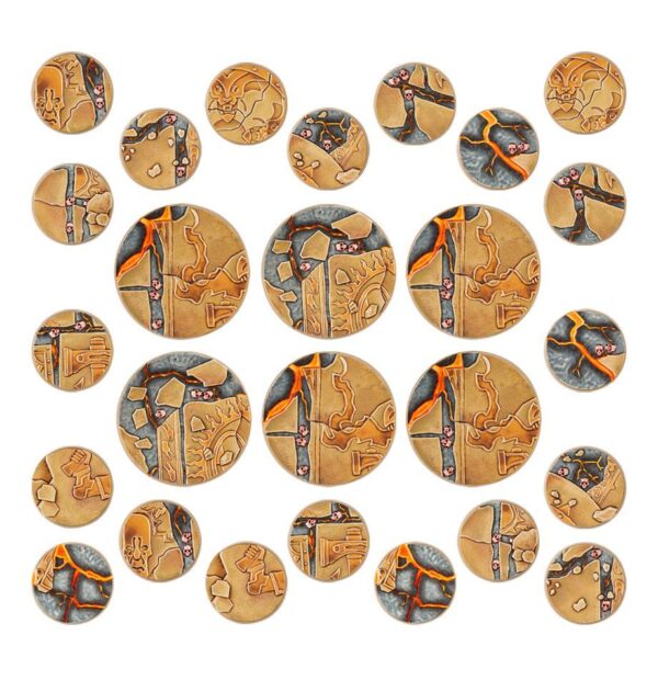 Warhammer Shattered Dominion 40mm & 65mm Round Bases – Image 2