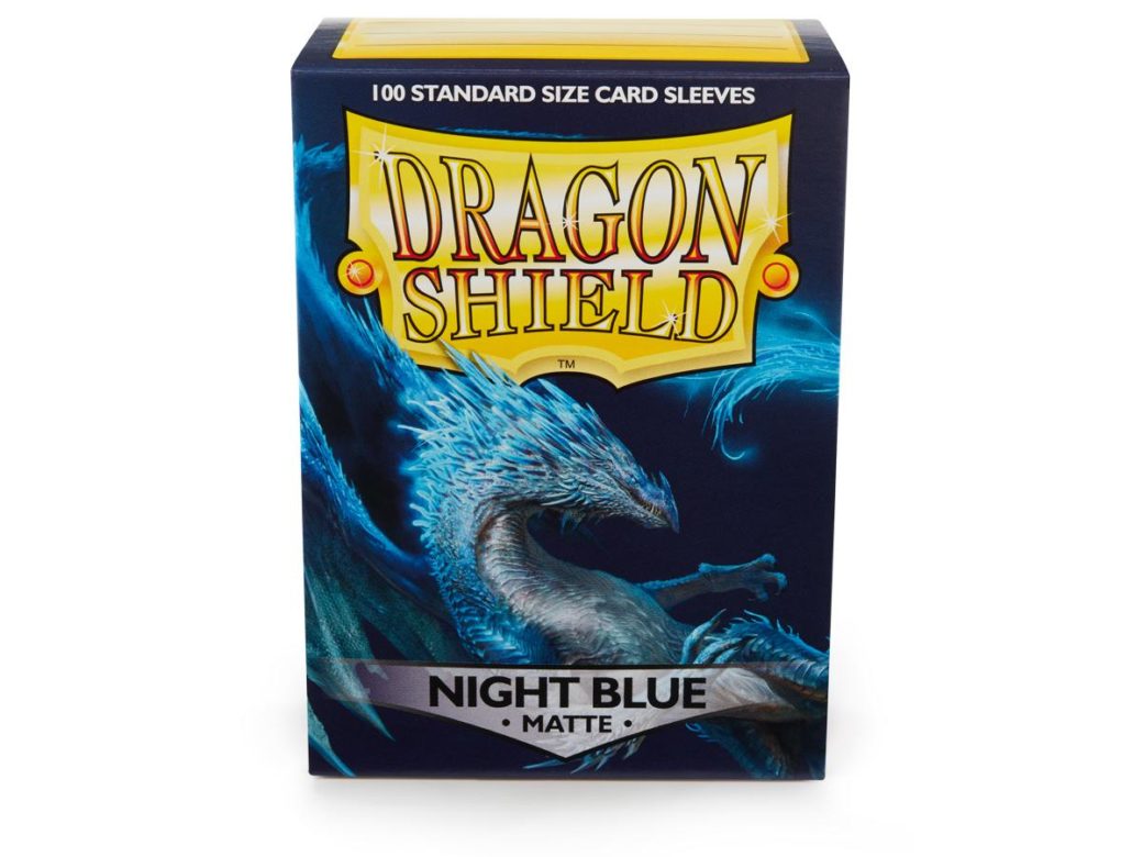 Sleeves Dragon Shield (100) - Night Blue Matte