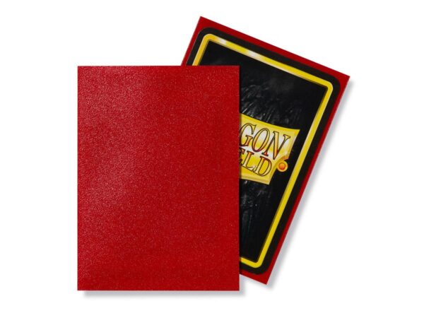 Sleeves Dragon Shield (100) - Ruby Matte – Image 2