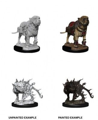 D&D Nolzur's Marvelous Miniatures - Mastif & Shadow Mastif