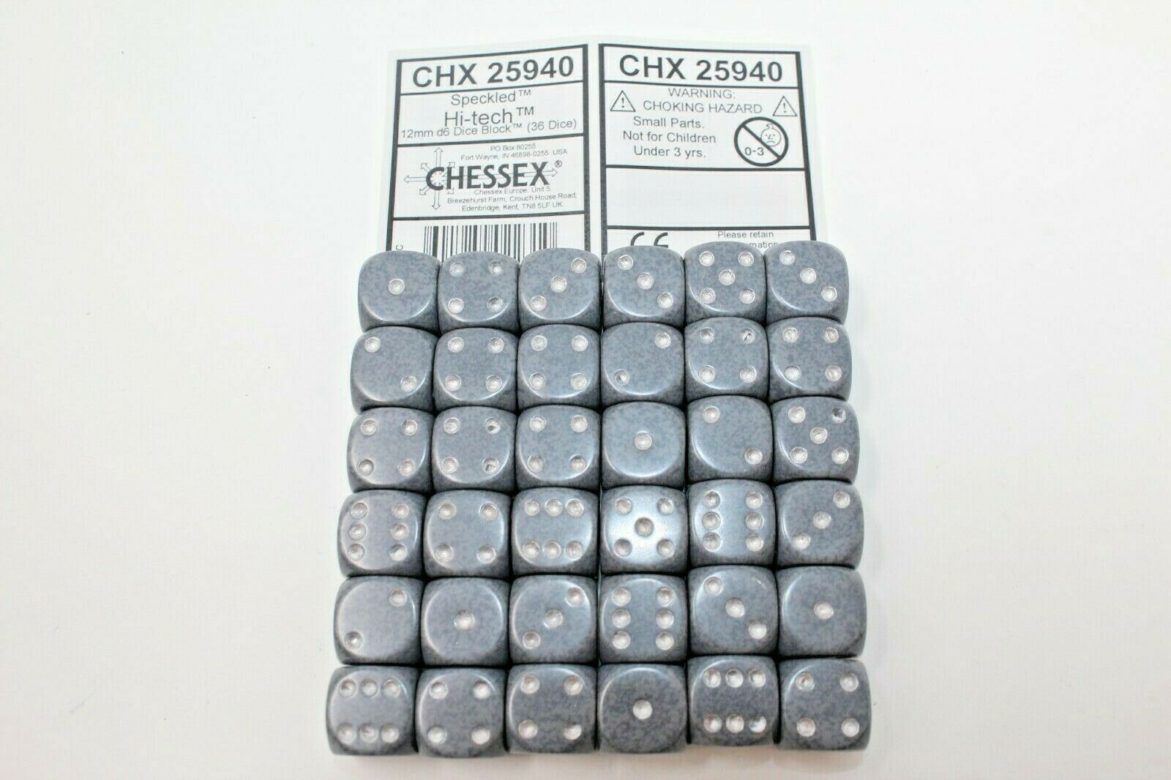 Boite de 36d6 Speckled Hi-tech