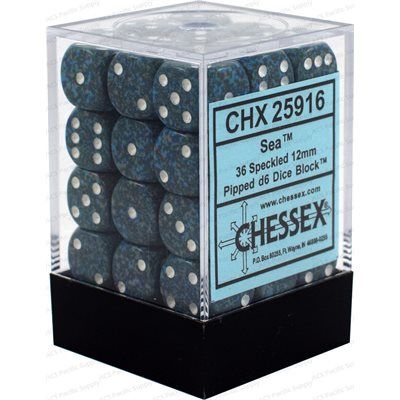 Boite de 36d6 Speckled Sea
