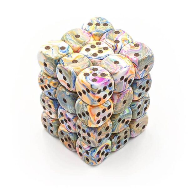 Boite de 36d6 Festive Vibrant w/brown
