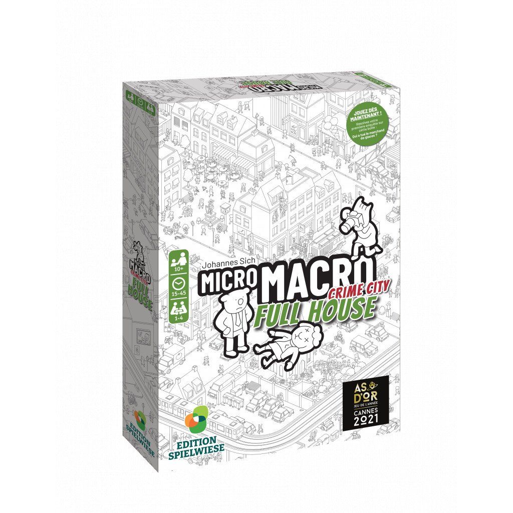 Gioco Da Tavolo SD Games Micro Macro: Full House - Mistero, Crimine, Deduzione (Lingua Spagnola)