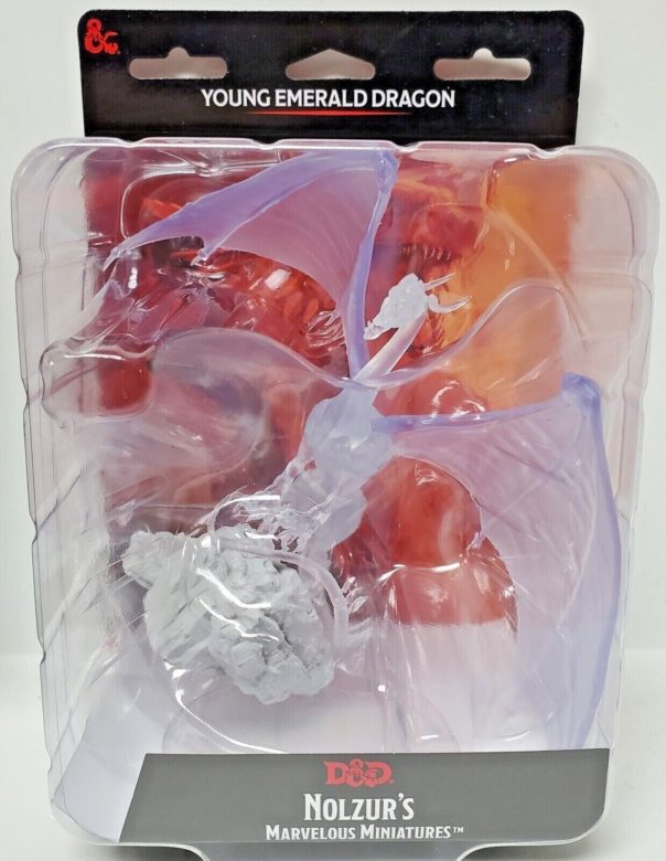 D&D Nolzur's Marvelous Miniatures - Young Emerald Dragon