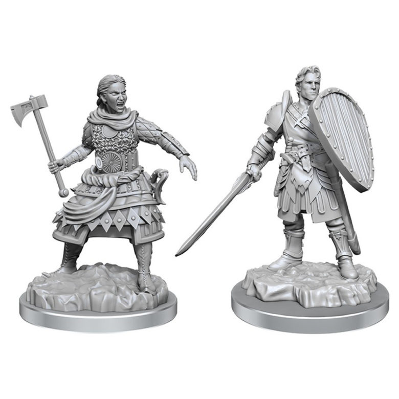 D&D Nolzur's Marvelous Miniatures - Human Fighters