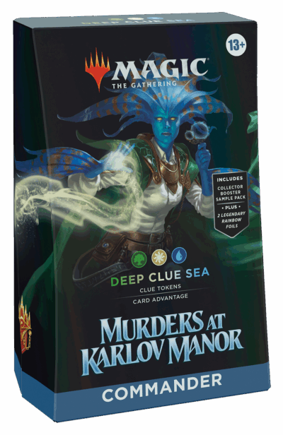 Magic Murders at Karlov Manor Commander Deck Deep Clue Sea