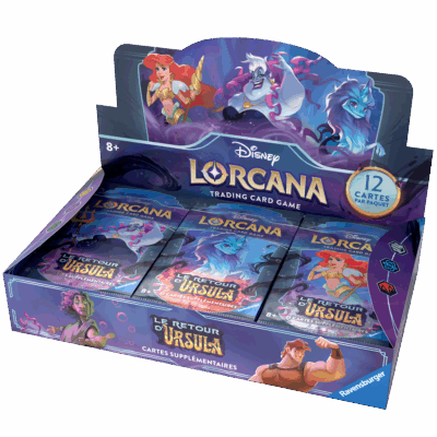 Lorcana Le Retour d'Ursula Boite de Boosters