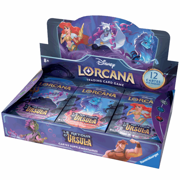 Lorcana Le Retour d'Ursula Boite de Boosters