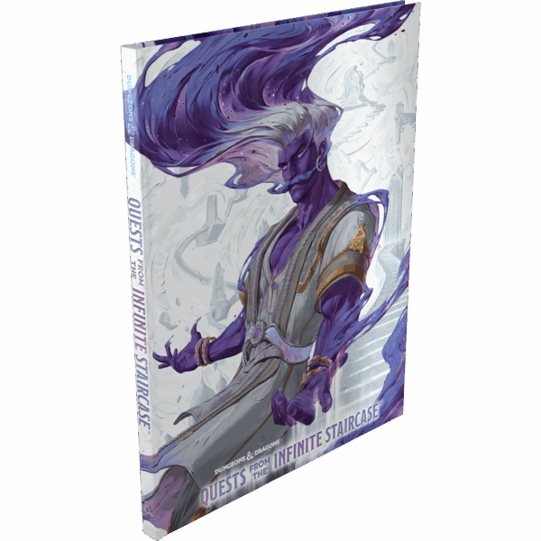 D&D Quests From the Infinite Stairecase Alt. Cover