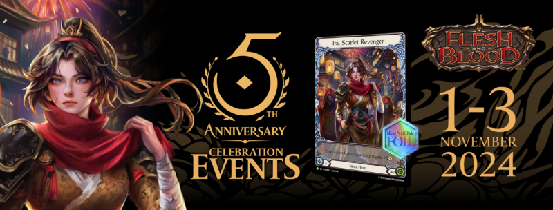 Flesh & Blood Anniversary Celebration