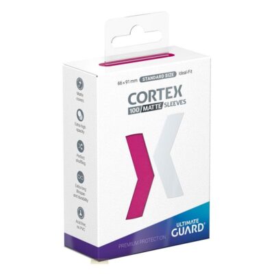 Sleeves Cortex (100) - Pink Matte