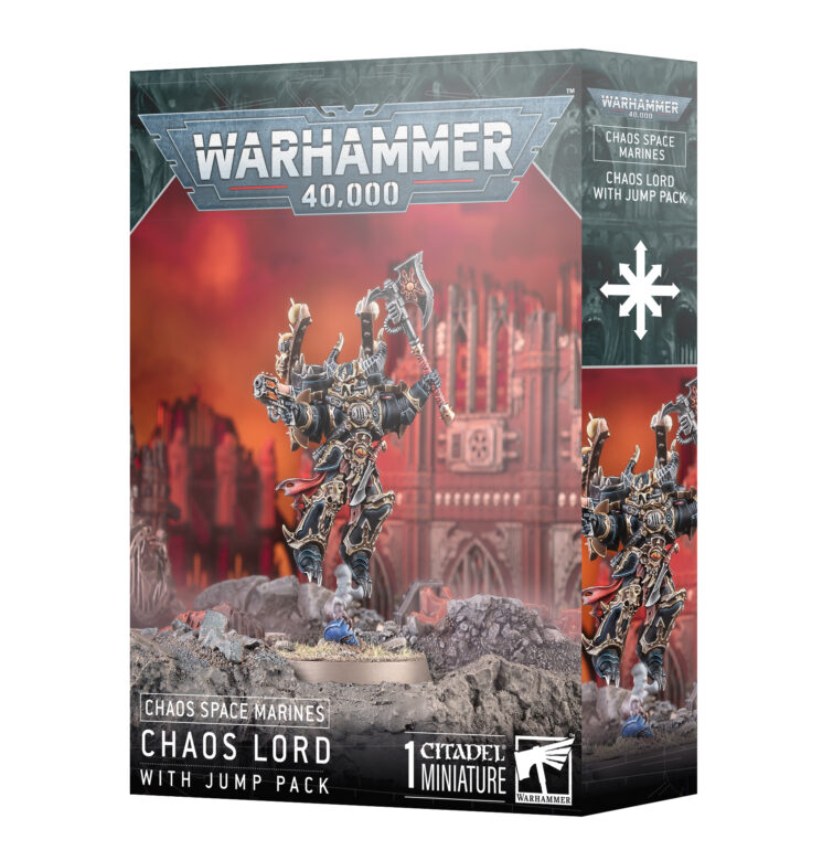 Chaos Space Marines Chaos Lord With Jump Pack