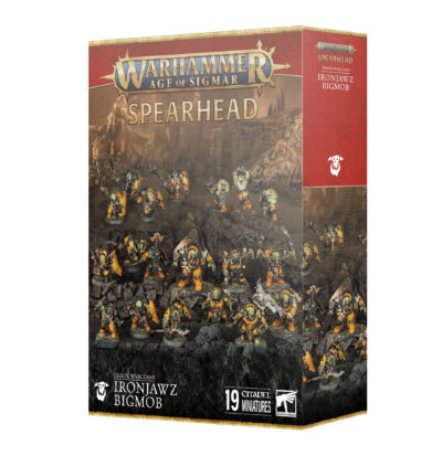 Orruk Warclans Ironjawz Bigmob Spearhead