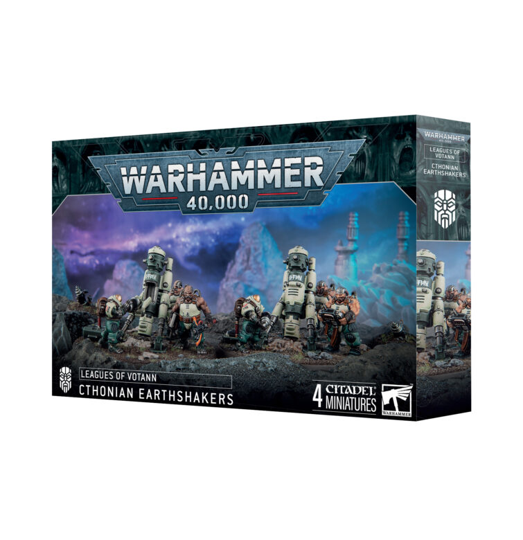 Leagues of Votann Cthonian Earthshakers