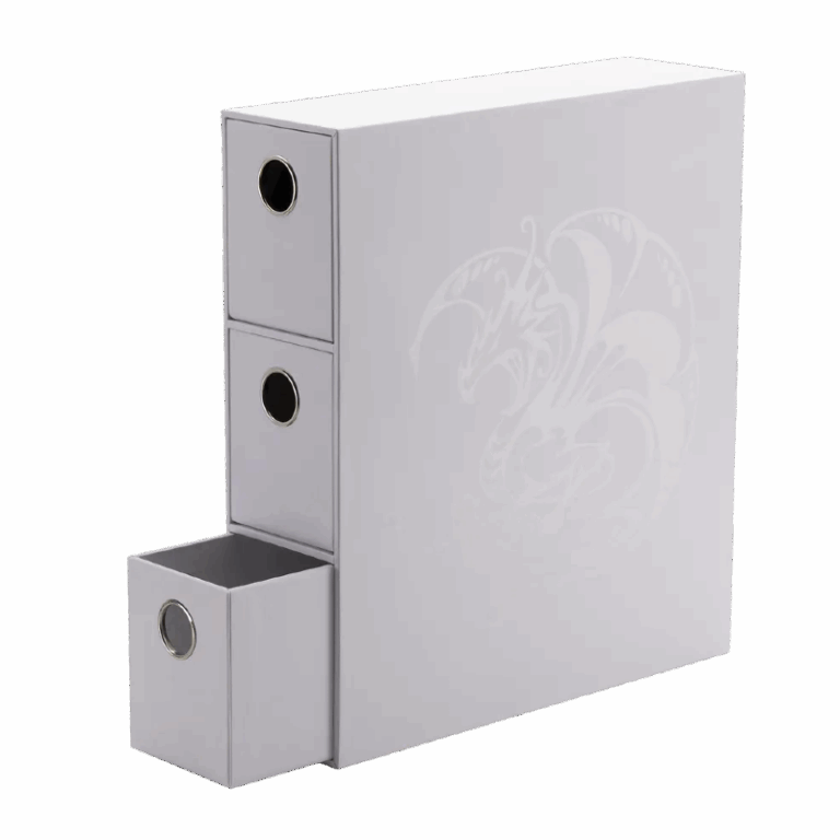 Boite de rangement Dragon Shield Fortress XL Vertical Blanc