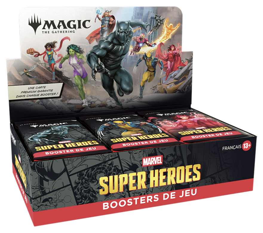 Magic Marvel Super Heroes Boite de Boosters